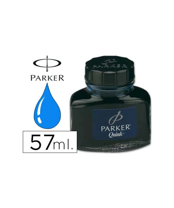 Frasco Tinta Permanente Parker Quink Azul Real 57ml 1950377 Frasco Tinta Permanente Parker Quink Azul Real 57ml 1950377