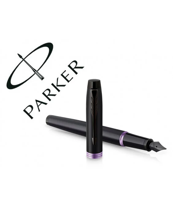 Caneta Parker IM Profissional Anel Lilas Aparo F em Estojo de Oferta 2172948 Caneta Parker IM Profissional Anel Lilas Aparo F em Estojo de Oferta 2172948