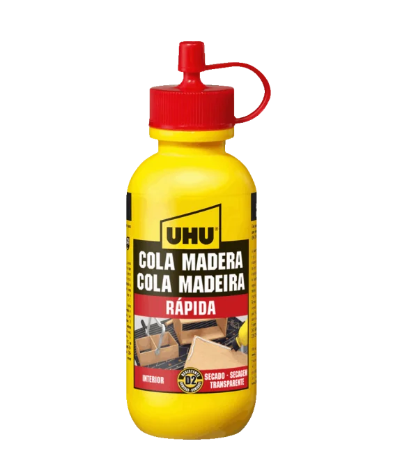 Cola UHU para Madeira Rápida 75g 38400 Cola UHU para Madeira Rápida 75g 38400