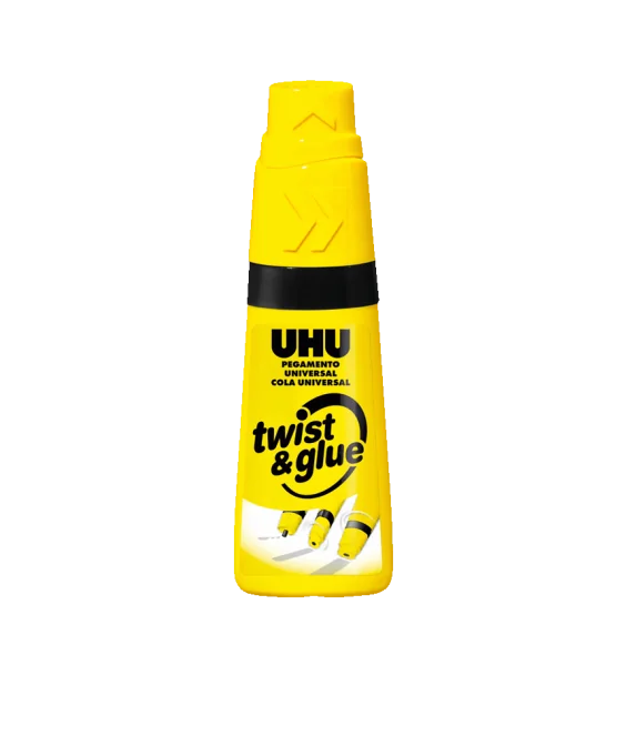 Cola UHU Twist and Glue 35mls com Solventes 43995 Cola UHU Twist and Glue 35mls com Solventes 43995