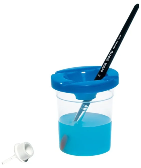 Copo com tampa para Pincéis Giotto 658400 Copo com tampa para Pincéis Giotto 658400