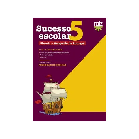 Sucesso escolar - História e Geografia de Portugal - 5.º ano Sucesso escolar - História e Geografia de Portugal - 5.º ano