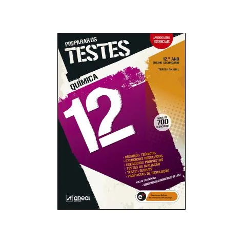 Preparar os Testes - Química 12 - 12.º Ano Preparar os Testes - Química 12 - 12.º Ano