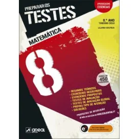 9789897676208 - Preparar os Testes - Matemática 8 - 8.º Ano
