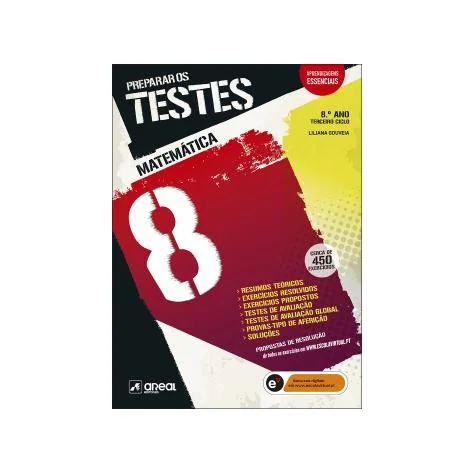 9789897676208 - Preparar os Testes - Matemática 8 - 8.º Ano 9789897676208 - Preparar os Testes - Matemática 8 - 8.º Ano