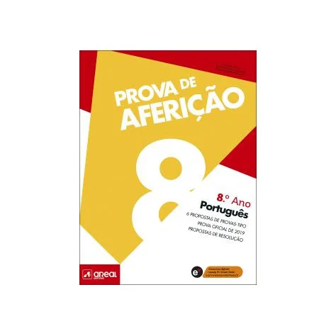 Prova de Aferição - Português - 8.º Ano Prova de Aferição - Português - 8.º Ano