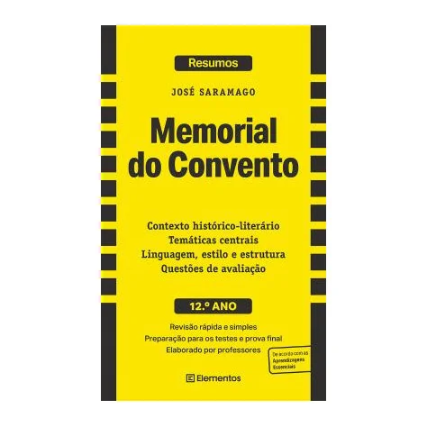 Resumos - Memorial do Convento - José Saramago - 12.º Ano Resumos - Memorial do Convento - José Saramago - 12.º Ano