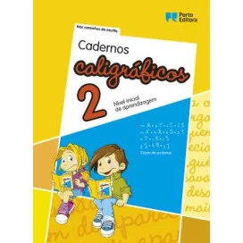 Cadernos Caligráficos 2 - Nível inicial de aprendizagem