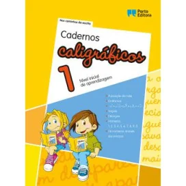 Cadernos Caligráficos 1 - Nível inicial de aprendizagem