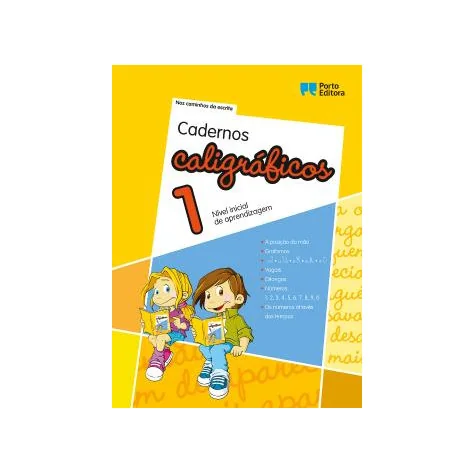 Cadernos Caligráficos 1 - Nível inicial de aprendizagem Cadernos Caligráficos 1 - Nível inicial de aprendizagem
