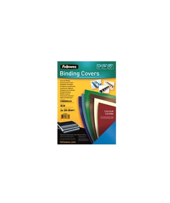 Emb. c/100 Capas p/ Enc. Cromolux 250g A4 Azul Emb. c/100 Capas p/ Enc. Cromolux 250g A4 Azul