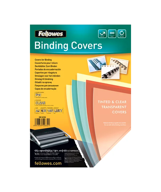 Emb. c/100 Capas p/ Enc. PVC 180M A4 Opaco Cinza Emb. c/100 Capas p/ Enc. PVC 180M A4 Opaco Cinza