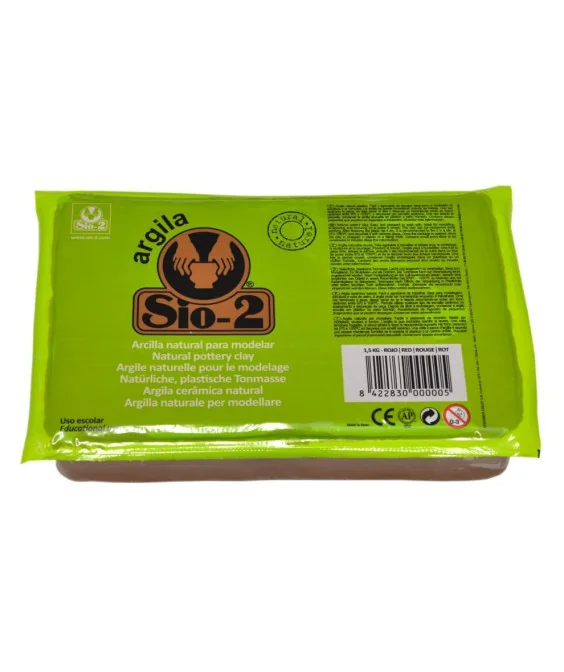 Embalagem Argila Sio-2 1.5Kg Embalagem Argila Sio-2 1.5Kg