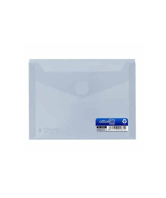 Envelope em Plástico A6 c/ Velcro 90961 Branco Envelope em Plástico A6 c/ Velcro 90961 Branco