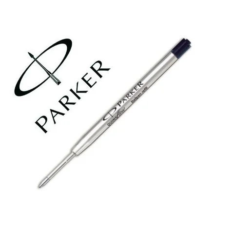 Recarga Esferográfica Ballpen Parker Médio Preto Recarga Esferográfica Ballpen Parker Médio Preto