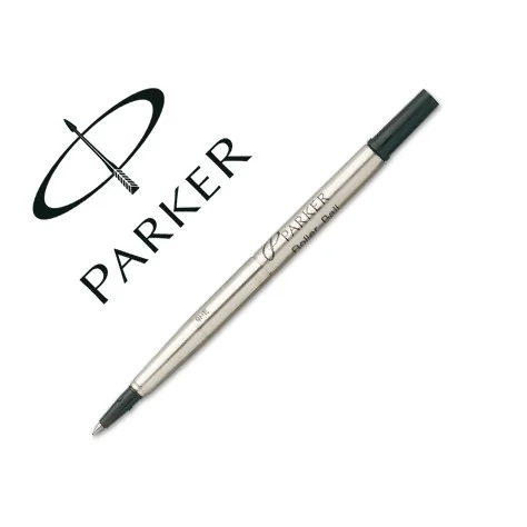 Recarga Roller Parker Médio Preto Recarga Roller Parker Médio Preto