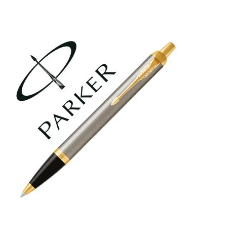 Esferográfica Parker IM Core Metal Escovado GT 1931670 Esferográfica Parker IM Core Metal Escovado GT 1931670