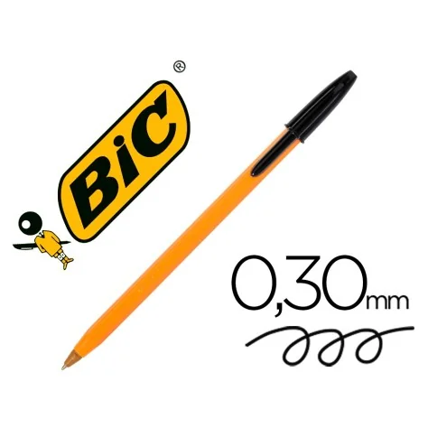 Esferográfica BIC Laranja Preto Esferográfica BIC Laranja Preto