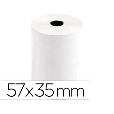 Pack 10 Rolos Papel Branco Térmico p/ Máquina 57x35x11 Pack 10 Rolos Papel Branco Térmico p/ Máquina 57x35x11