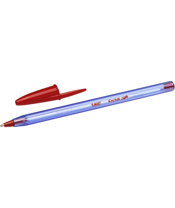 Esferográfica BIC Cristal Soft Vermelho Esferográfica BIC Cristal Soft Vermelho