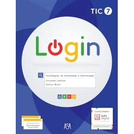 9789892349824 - Login 7 - Tecnologias da Informação e Comunicação 7º Ano - Manual do Aluno