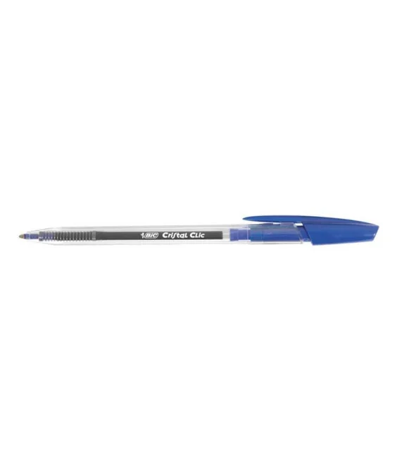 Esferográfica Retrátil BIC Cristal Clic Azul Esferográfica Retrátil BIC Cristal Clic Azul