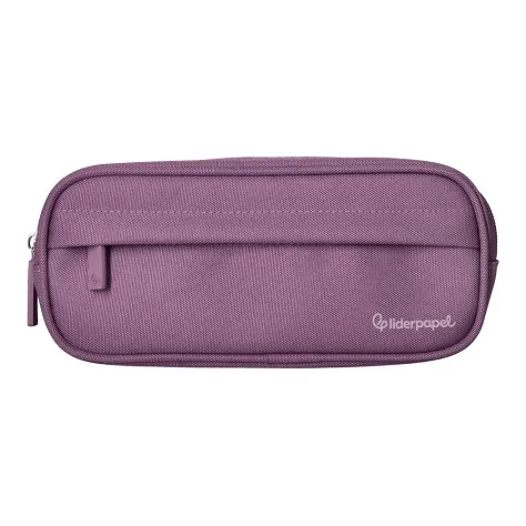 Estojo Escolar Liderpapel Classic Oval 2 Fechos C/ Bolso Frontal 210x90mm Roxo Estojo Escolar Liderpapel Classic Oval 2 Fechos C/ Bolso Frontal 210x90mm Roxo