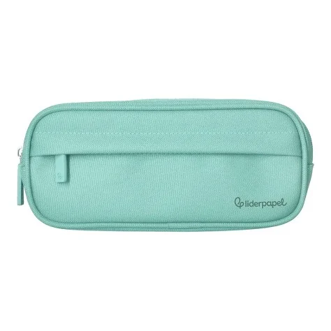 Estojo Escolar Liderpapel Classic Oval 2 Fechos C/ Bolso Frontal 210x90mm Verde Maça Estojo Escolar Liderpapel Classic Oval 2 Fechos C/ Bolso Frontal 210x90mm Verde Maça