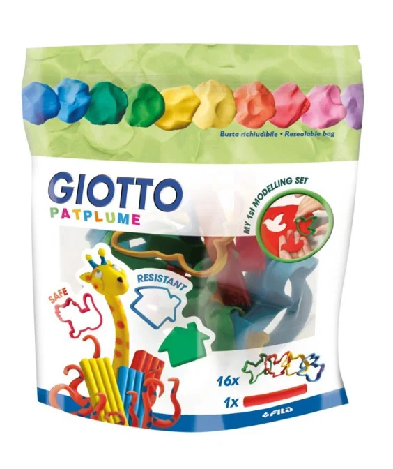 Blister c/ 16 Acessórios + 1 rolo Modelagem Giotto 688700 Blister c/ 16 Acessórios + 1 rolo Modelagem Giotto 688700