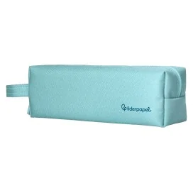 Estojo Escolar Liderpapel Classic Retangular C/Asa 210x70mm Azul Celeste