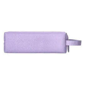 Estojo Escolar Liderpapel Classic Retangular C/Asa 210x70mm Lilás