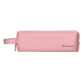 Estojo Escolar Liderpapel Classic Retangular C/Asa 210x70mm Rosa