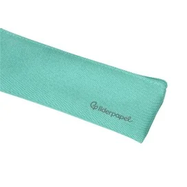 Estojo Escolar Liderpapel Plano Estreito C/Fecho 200x60mm Verde Maça