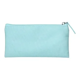 Estojo Escolar Liderpapel Plano Largo C/Fecho 200x100mm Azul Celeste