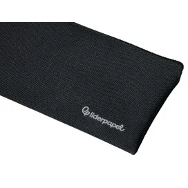 Estojo Escolar Liderpapel Plano Largo C/Fecho 200x100mm Preto