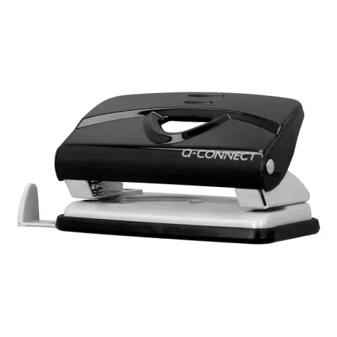 Furador Q-Connect KF14214 Preto Abertura 1mm Capacidade 10fls