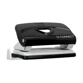 Furador Q-Connect KF14214 Preto Abertura 1mm Capacidade 10fls