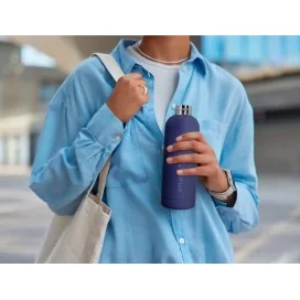 Garrafa Antartik Isotermica Aço Inoxidavel Livre de BPA 500ml Azul