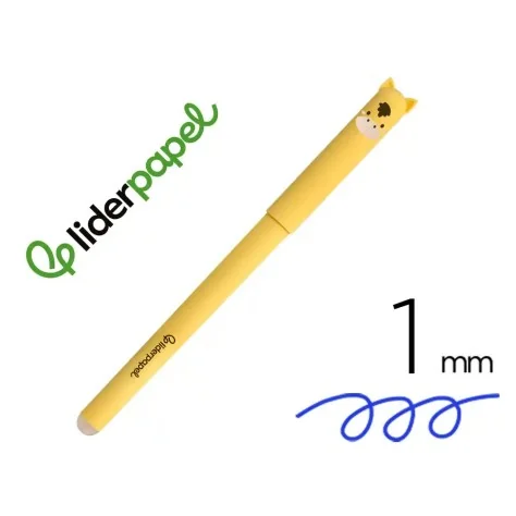 Esferográfica Fantasia Liderpapel Animal Town Apagável Tinta Azul Cavalo Esferográfica Fantasia Liderpapel Animal Town Apagável Tinta Azul Cavalo