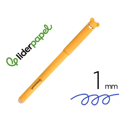 Esferográfica Fantasia Liderpapel Animal Town Apagável Tinta Azul Esquilo Esferográfica Fantasia Liderpapel Animal Town Apagável Tinta Azul Esquilo