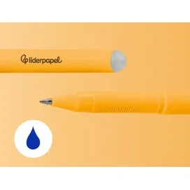 Esferográfica Fantasia Liderpapel Animal Town Apagável Tinta Azul Esquilo