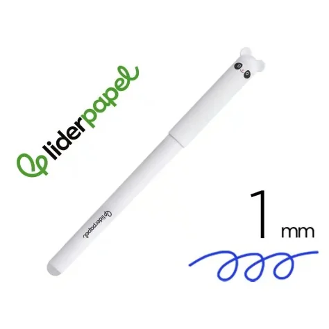 Esferográfica Fantasia Liderpapel Animal Town Apagável Tinta Azul Panda Esferográfica Fantasia Liderpapel Animal Town Apagável Tinta Azul Panda