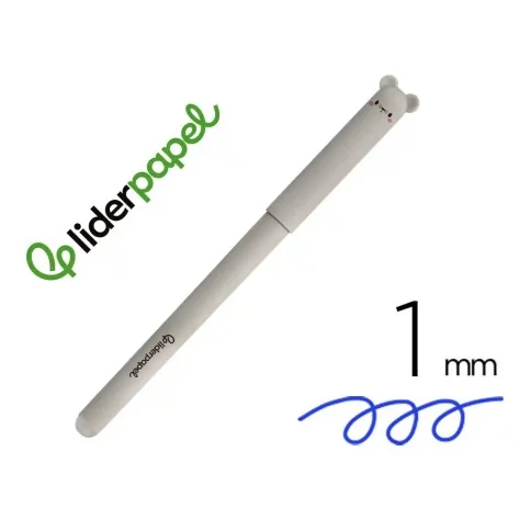 Esferográfica Fantasia Liderpapel Animal Town Apagável Tinta Azul Rato Esferográfica Fantasia Liderpapel Animal Town Apagável Tinta Azul Rato