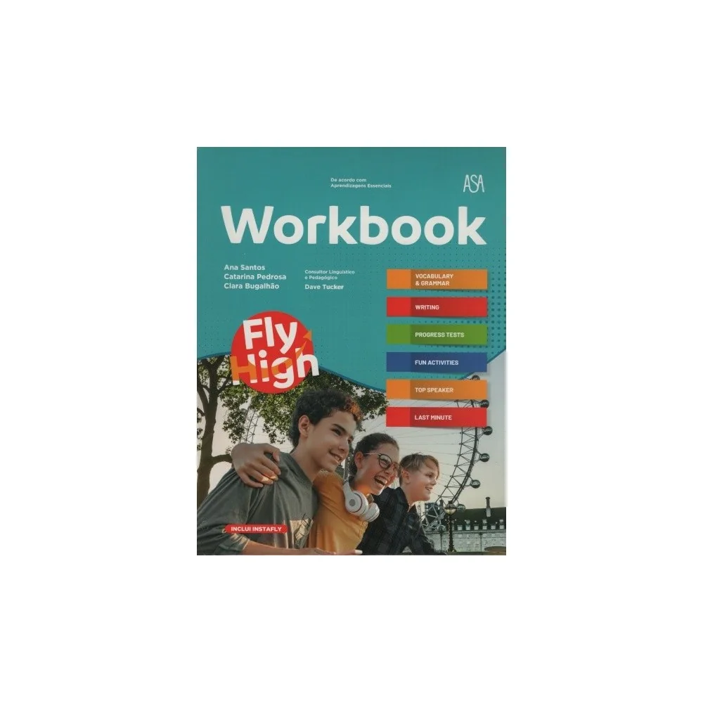 9789892349961 - Fly High 7 - Inglês Workbook - Caderno de Atividades
