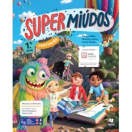 9789724758572 - Supermiúdos - Português 1.º Ano - Manual do aluno