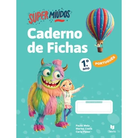 9789724758589 - Supermiúdos - Português 1.º Ano - Caderno de Atividades
