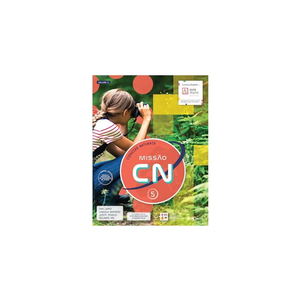 9789724758725 - Missão CN 5 - Ciências Naturais - Manual do Aluno
