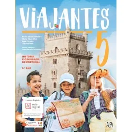 9789892360140 - Viajantes HGP 5 - História e Geografia de Portugal - Manual do Aluno