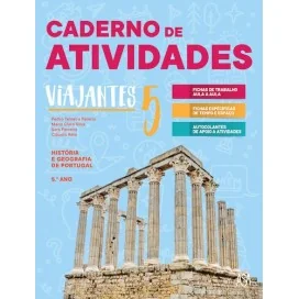 9789892360157 - Viajantes HGP 5 - História e Geografia de Portugal - Caderno de Atividades