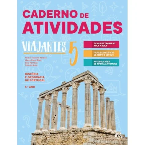 9789892360157 - Viajantes HGP 5 - História e Geografia de Portugal - Caderno de Atividades 9789892360157 - Viajantes HGP 5 - História e Geografia de Portugal - Caderno de Atividades